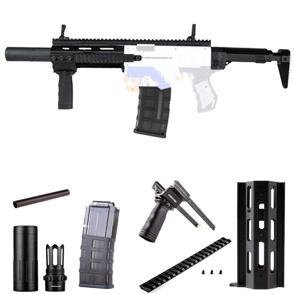 WORKER F10555 Combo Sight Magazine Kits for Nerf N-Strike