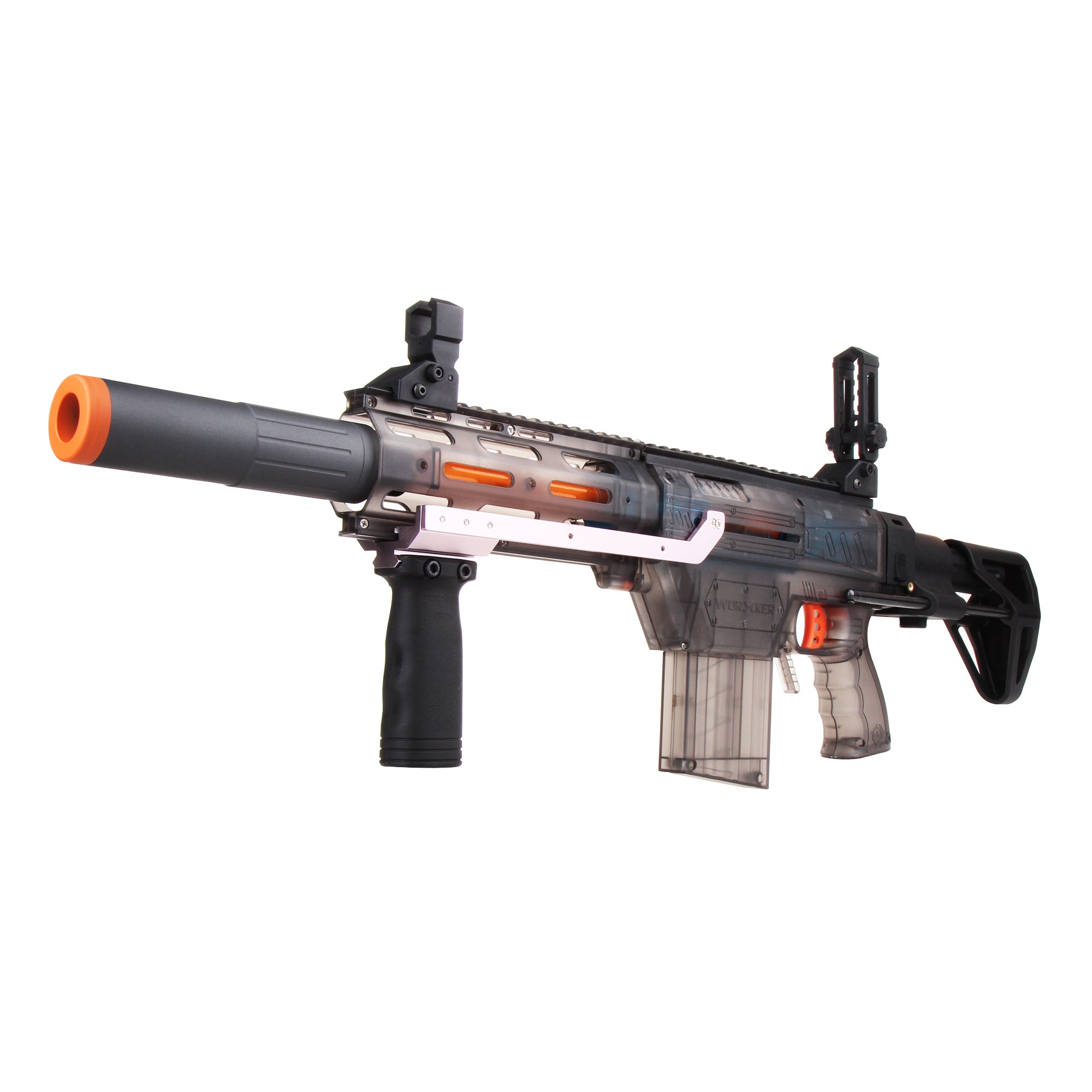 早者勝ち!!NERF gun ナフガン Dart Zone - Gatling Blaster MG25 - YouTube