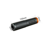 JGCWorker Scar Barrel Metal Shell, Muffler Appearance Decoration Flame Arrestor for WORKER Blaster (Metal Shell Only)