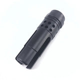 14MM CCW FLASH HIDER DECORATION ALUMINUM ALLOY COMPATIBLE WITH 14MM GEL BLASTER (DECORATION ONLY, NO ACTUAL FUNCTION)