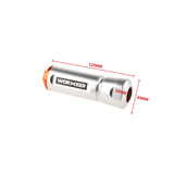 JGCWorker 15 Degrees Bearing Line Tube Scar Metal Shell Muffler Appearance Decoration Flame Arrestor for Seagull Blaster