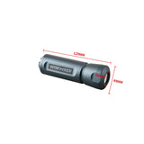 JGCWorker 8 Degrees Bearing Line Tube Scar Metal Shell Muffler Appearance Decoration Flame Arrestor for Seagull Blaster