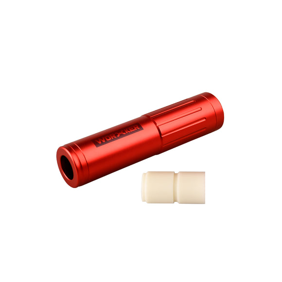 JGCWorker Scar Barrel Metal Shell, Muffler Appearance Decoration Flame Arrestor for WORKER Blaster (Metal Shell Only)