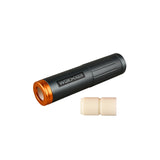 JGCWorker Scar Barrel Metal Shell, Muffler Appearance Decoration Flame Arrestor for WORKER Blaster (Metal Shell Only)