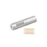 JGCWorker Scar Barrel Metal Shell, Muffler Appearance Decoration Flame Arrestor for WORKER Blaster (Metal Shell Only)