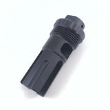 14MM CCW FLASH HIDER DECORATION ALUMINUM ALLOY COMPATIBLE WITH 14MM GEL BLASTER (DECORATION ONLY, NO ACTUAL FUNCTION)