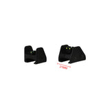 WORKER Fiber Optic Adjustable Iron Sight, Sight for 21mm Rails and WORKER Series Blasters
