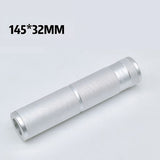 14MM CCW Silencer Decoration Aluminum Alloy Compatible with 14mm Barrel Gel Blaster (Decoration Only, No Actual Function)