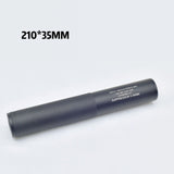 14MM CCW Silencer Decoration Aluminum Alloy Compatible with 14mm Barrel Gel Blaster (Decoration Only, No Actual Function)