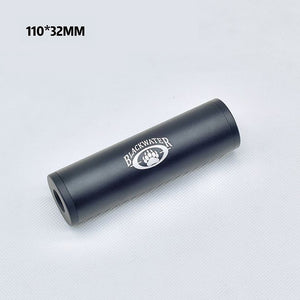 14MM CCW Silencer Decoration Aluminum Alloy Compatible with 14mm Barrel Gel Blaster (Decoration Only, No Actual Function)