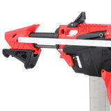 Worker F10555 No.213 Esper Blaster for Talon Magazine - Red + Black Rubber Band Toy Gun Version B - Nerf Mod Kits -Worker Mod Kits