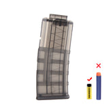 JGCWORKER Magpul Style 12 Short Darts Clip Magazine for Nerf Blaster - Nerf Mod Kits -Worker Mod Kits