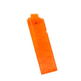 JGCWorker 10-Darts Slanted Talon Magazine for Phoenix and Nerf Modify Toy Color Orange