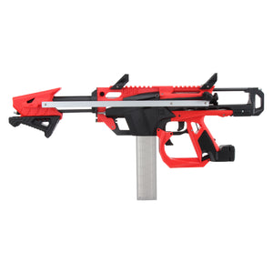 Worker F10555 No.213 Esper Blaster for Talon Magazine - Red + Black Rubber Band Toy Gun Version B - Nerf Mod Kits -Worker Mod Kits