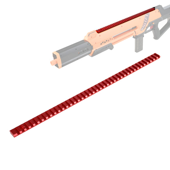 WORKER SWIFT Red Metal Top Rail  For WORKER SWIFT Blaster Modify Toy