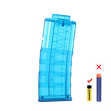 JGCWORKER Magpul Style 12 Short Darts Clip Magazine for Nerf Blaster - Nerf Mod Kits -Worker Mod Kits