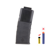 JGCWORKER Magpul Style 12 Short Darts Clip Magazine for Nerf Blaster - Nerf Mod Kits -Worker Mod Kits