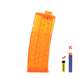 JGCWORKER Hexagon HoneyComb 15 Short Darts Clip Magazine for Nerf Blaster - Nerf Mod Kits -Worker Mod Kits