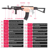 JGCWorker STF-W029-A NO.105 D Style Mod Kits Set With Orange Adaptor for Nerf N-Strike Elite Stryfe Blaster - Nerf Mod Kits -Worker Mod Kits