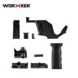 JGCWORKER KRISS Vector KITS C Version  Whole Kits FOR NERF STRYFE - Nerf Mod Kits -Worker Mod Kits