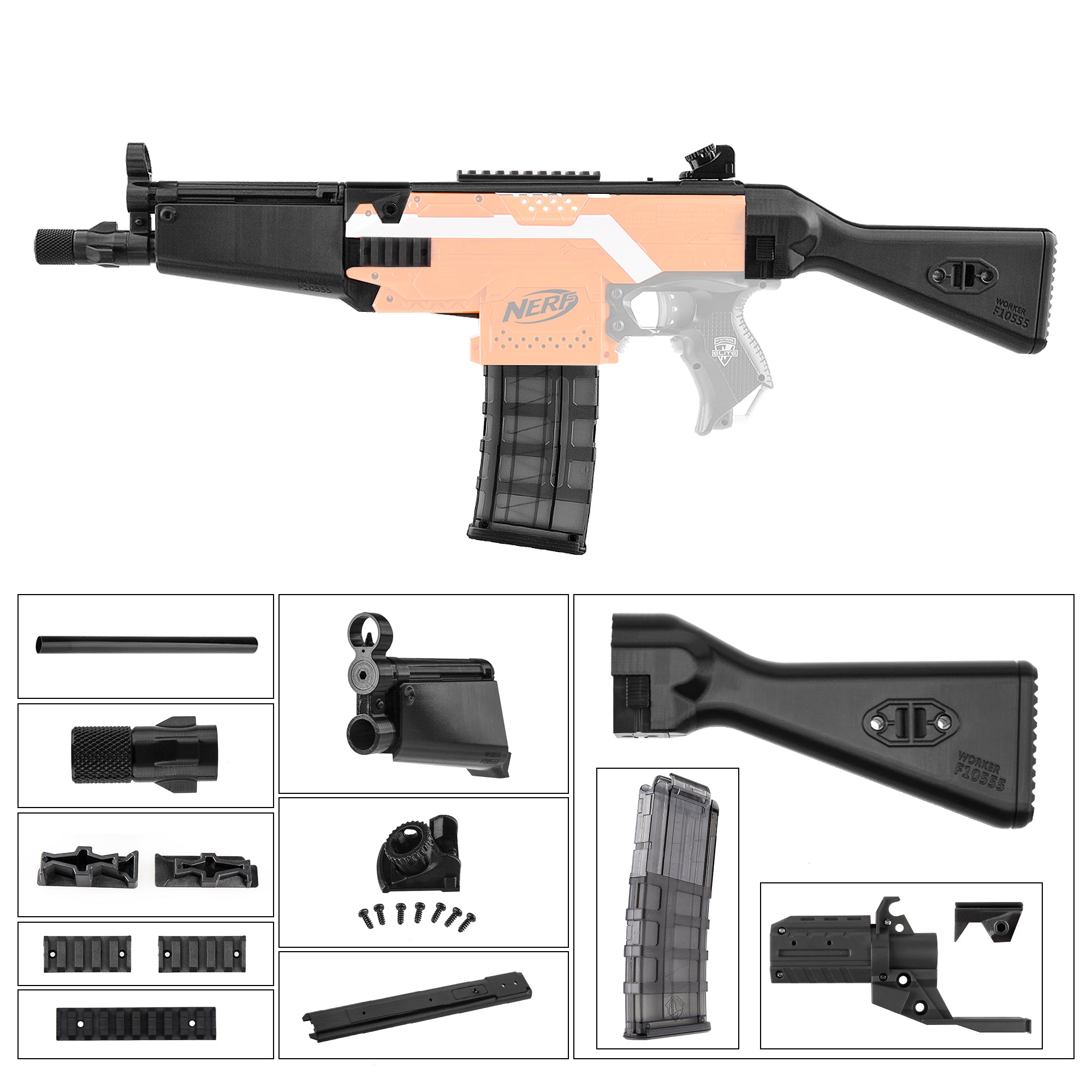 Nerf トイガン セット エリート ストライク Nerf トイガン セット エリート ストライク