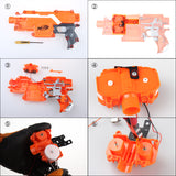 JGCWORKER Lightweight Flywheels for Nerf N-strike Elite Stryfe RAPIDSTRIKE Blaster - Nerf Mod Kits -Worker Mod Kits