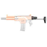 JGCWORKER Fixed Light Weight Shoulder Stock  for Nerf N-strike Elite Toy Gun - Nerf Mod Kits -Worker Mod Kits