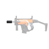 JGCWORKER ABS Plastic Smooth Short Silencer for Nerf Blaster - Nerf Mod Kits -Worker Mod Kits
