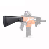 JGCWorker Modified Rear Cap Turning Connector Adaptor + M16 ABS Shoulder Stock for Nerf Blaster - Nerf Mod Kits -Worker Mod Kits