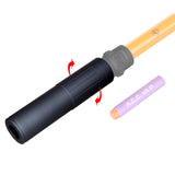 JGCWORKER ABS Plastic Long ACC CQB Silencer for Nerf Blaster - Nerf Mod Kits -Worker Mod Kits
