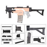 JGCWorker STF-W008 MP5-K Style Mod Kits Set for Nerf N-Strike Elite Stryfe Blaster - Nerf Mod Kits -Worker Mod Kits