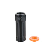 F10555 WORKER 3D Printing Fishing Line Tube Decorator 103*φ35mm for NERF Blaster Modify Toy（F0458-Y ）