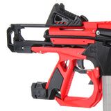 JGCWorker F10555 No.213 Esper Blaster for Talon Magazine - Red + Black Rubber Band Toy Gun Version A - Nerf Mod Kits -Worker Mod Kits