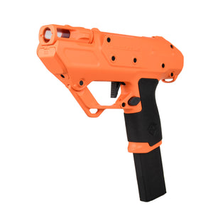 WORKER Nightingale Blaster, Semi-Auto Flywheel Half Dart Blaster Pistol Toy Free DIY (Batery Not Included)