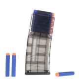 JGCWorker Magpul Style 12 Darts Clip Magazine for Nerf N-strike Elite Blaster - Nerf Mod Kits -Worker Mod Kits