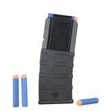 JGCWorker Magpul Style 12 Darts Clip Magazine for Nerf N-strike Elite Blaster - Nerf Mod Kits -Worker Mod Kits