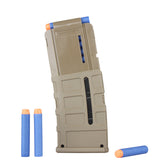 JGCWorker Magpul Style 12 Darts Clip Magazine for Nerf N-strike Elite Blaster - Nerf Mod Kits -Worker Mod Kits