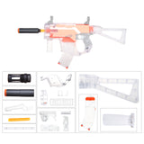 JGCWorker STF-W004-10 J Style KRISS Vector Mod Kits Set for Nerf N-Strike Elite Stryfe Blaster - Nerf Mod Kits -Worker Mod Kits