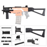 JGCWorker STF-W008-02 MP5-K B Style Mod Kits Set for Nerf N-Strike Elite Stryfe Blaster - Nerf Mod Kits -Worker Mod Kits