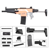 JGCWorker STF-W006-01 MP5-A Style Mod Kits Set for Nerf N-Strike Elite Stryfe Blaster - Nerf Mod Kits -Worker Mod Kits