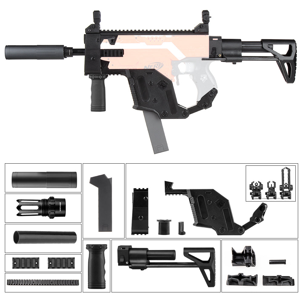 JGCWORKER KRISS Vector KITS C Version Whole Kits FOR NERF STRYFE