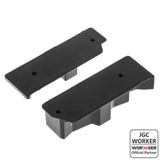 JGCWORKER Tactical Rail Adaptor Front Top and Sides for Nerf STRYFE - Nerf Mod Kits -Worker Mod Kits