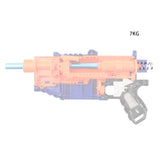 JGCWorker Upgraded Spring for Nerf N-Strike Elite Delta Trooper - Nerf Mod Kits -Worker Mod Kits