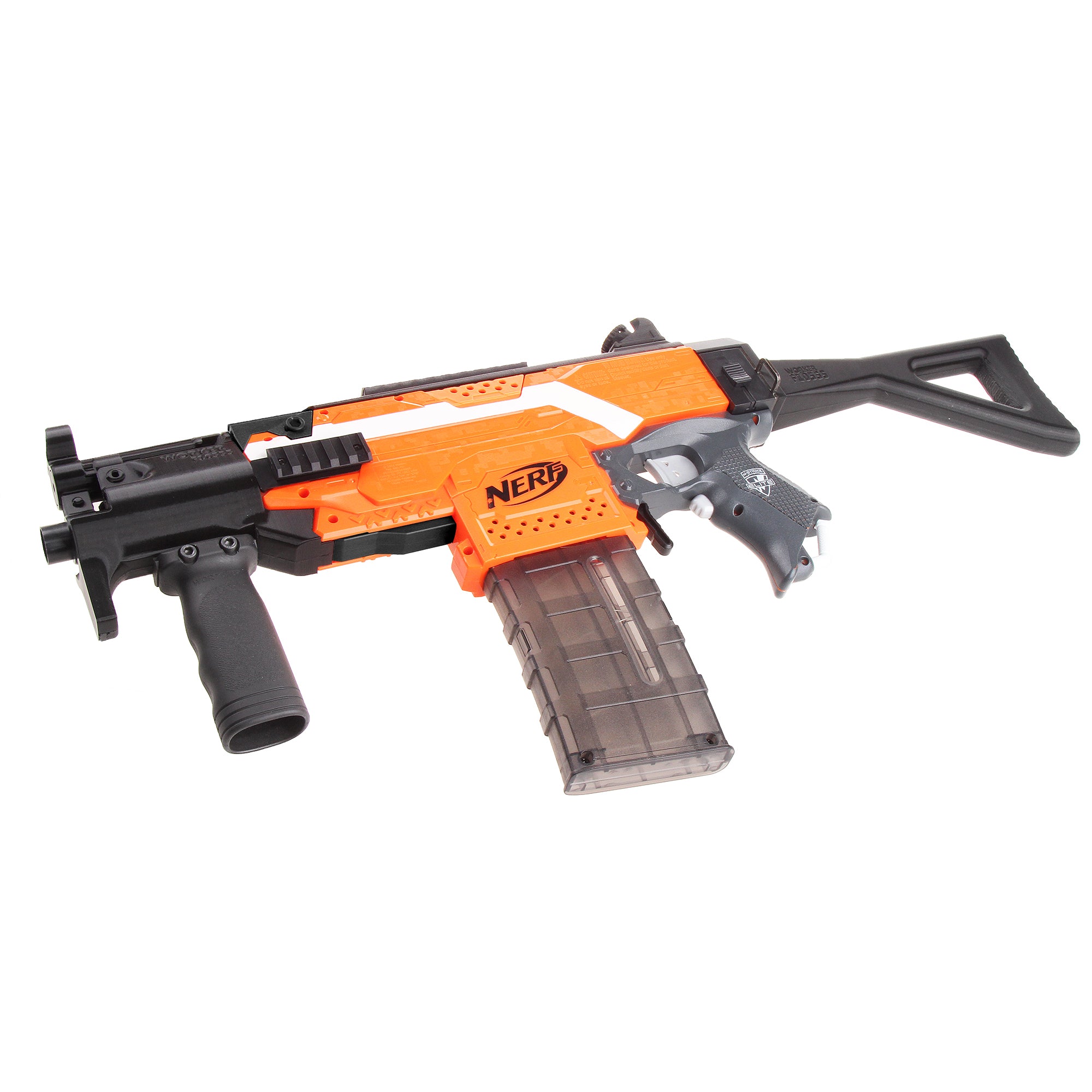 MP5-K Style Worker Mod Kits Set for Nerf N-Strike Elite Stryfe