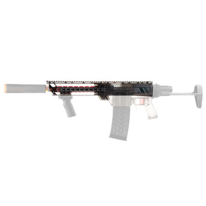 JGCWORKER Integrated Head Tube and Shotgun Grip Kits Set for Nerf N-Strike Elite Retaliator - Nerf Mod Kits -Worker Mod Kits