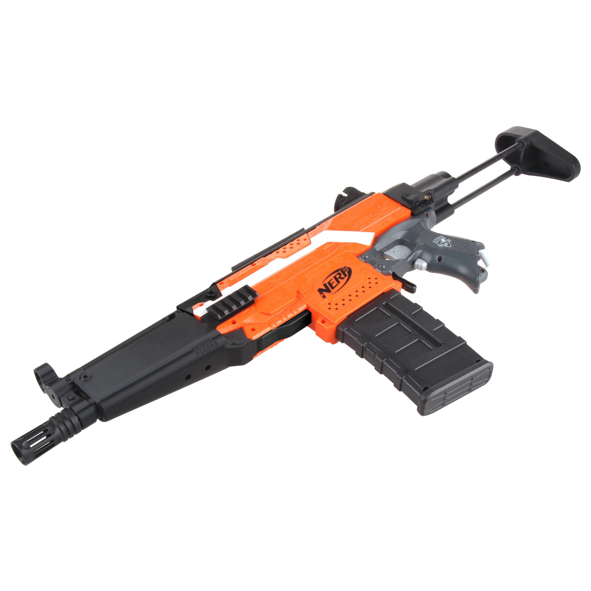 Blasterparts Mod Upgrade Kit pour Nerf Stryfe SMG-Kit 1 : MP5