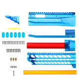 JGCWORKER Integrated Head Tube and Shotgun Grip Kits Set for Nerf N-Strike Elite Retaliator - Nerf Mod Kits -Worker Mod Kits