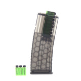 JGCWORKER Hexagon HoneyComb 15 Short Darts Clip Magazine for Nerf Blaster - Nerf Mod Kits -Worker Mod Kits