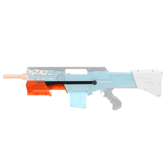 JGCWorker F10555 3D Printed CJ-001-2 Kits Set for Nerf Zombie Strike ZED Squad Longshot CS-12 Blaster - Nerf Mod Kits -Worker Mod Kits