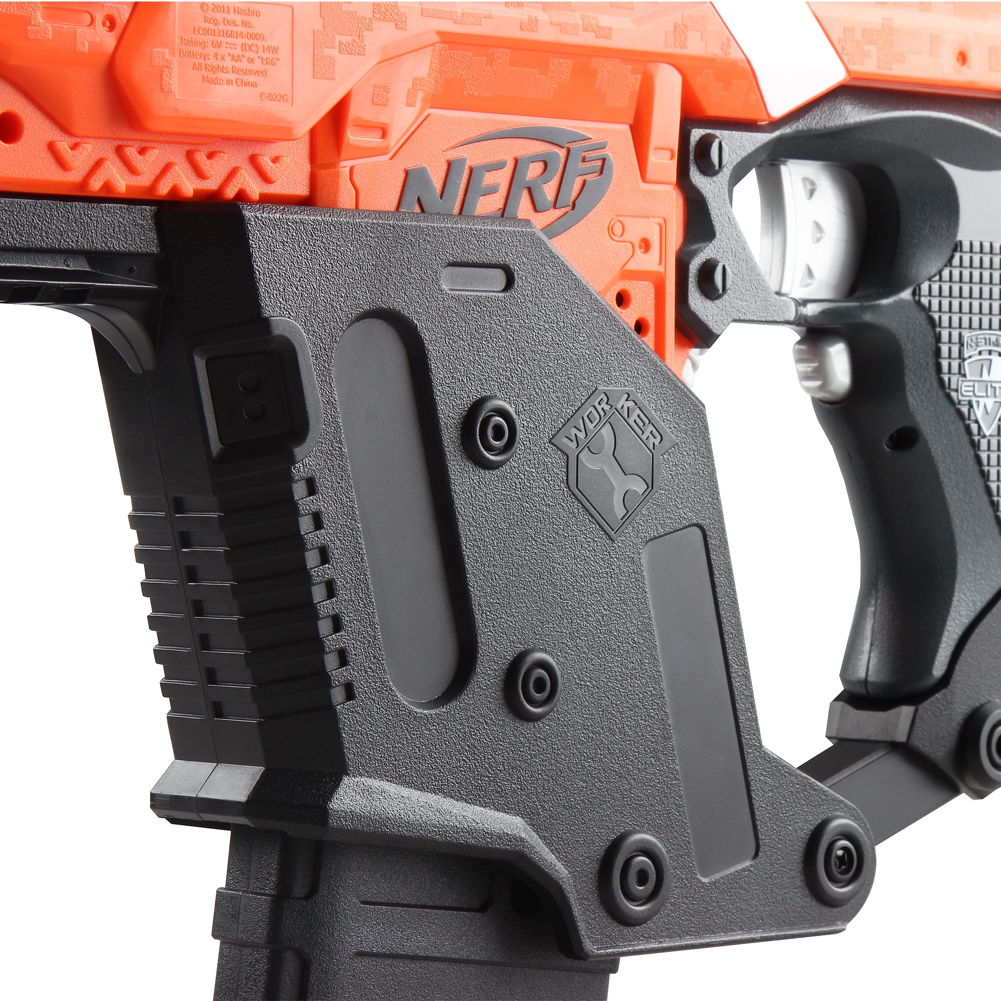 Worker Kriss Vector Mod Kits Set for Nerf N-Strike Elite Stryfe